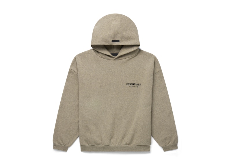 Fear of God Essentials Fleece Hoodie (FW24) Heather Gray