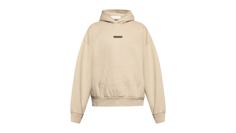 Fear of God Essentials Fleece Hoodie Timber Men's - SS25 - US