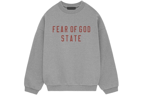 Fear of God Essentials Fleece II Crewneck Dark Heather
