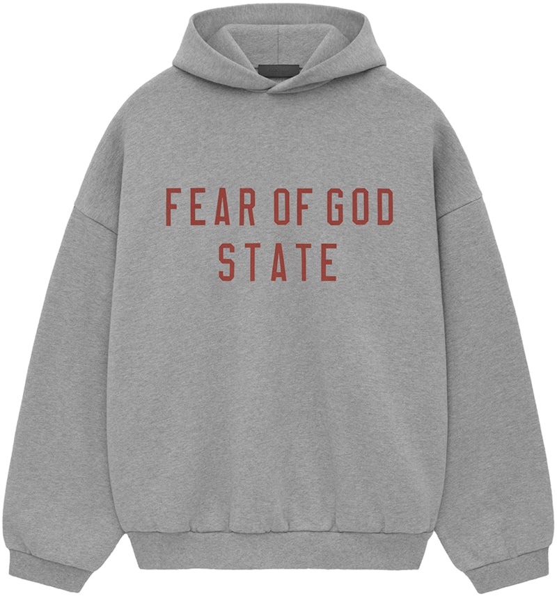 Fear of God Essentials Fleece II Hoodie Dark Heather Men's FW24 US