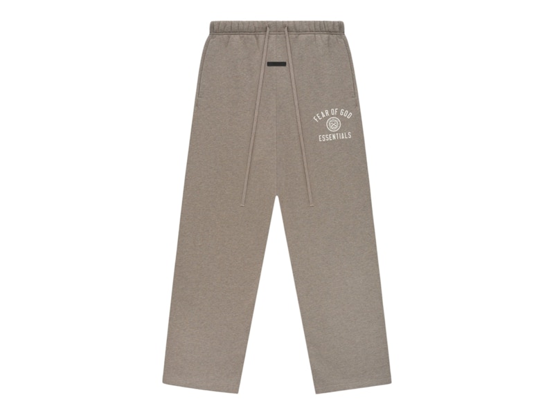 Pre-owned Fear Of God Men's  Essentials Fleece Relaxed Sweatpant In Heather Gray