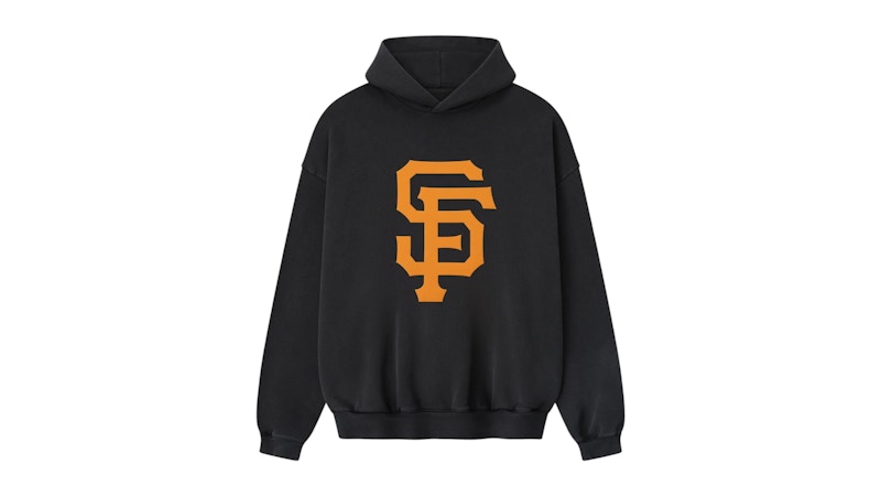 Fear of God Essentials Giants Sport Hoodie Black Men's - FW25 - US