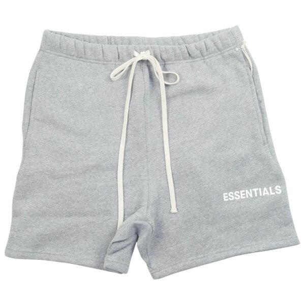 Fear of God Essentials Graphic Sweat (FW18) Shorts Grey/White 