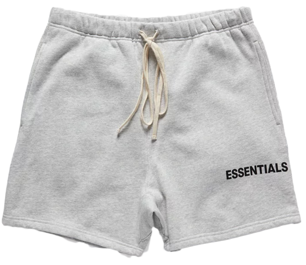 FEAR OF GOD Essentials Graphic Sweat (SS18) Shorts Grey