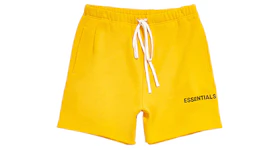 FEAR OF GOD Essentials Graphic Sweat Shorts Yellow