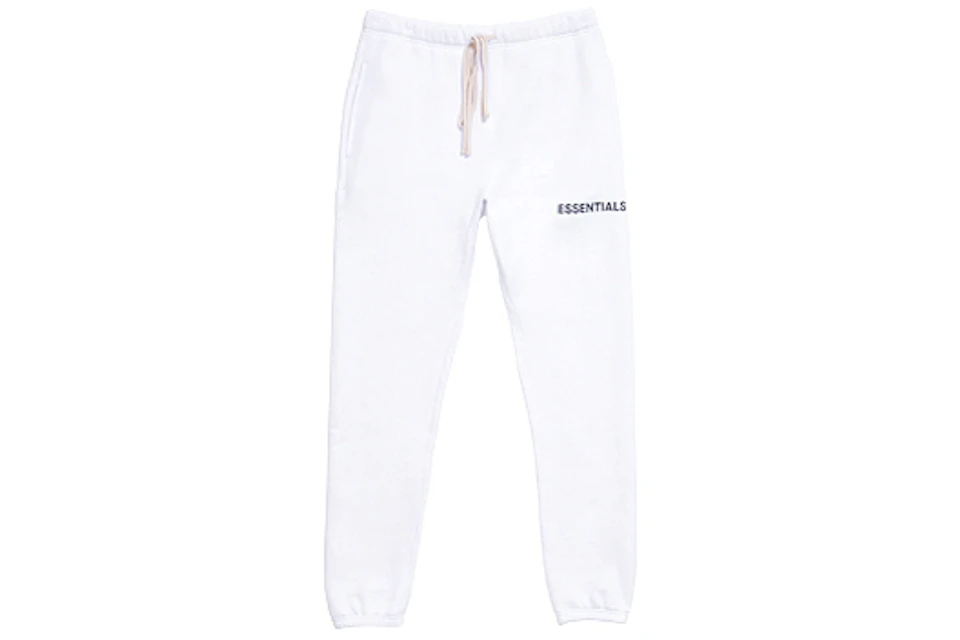 FEAR OF GOD Essentials Graphic Sweatpants White