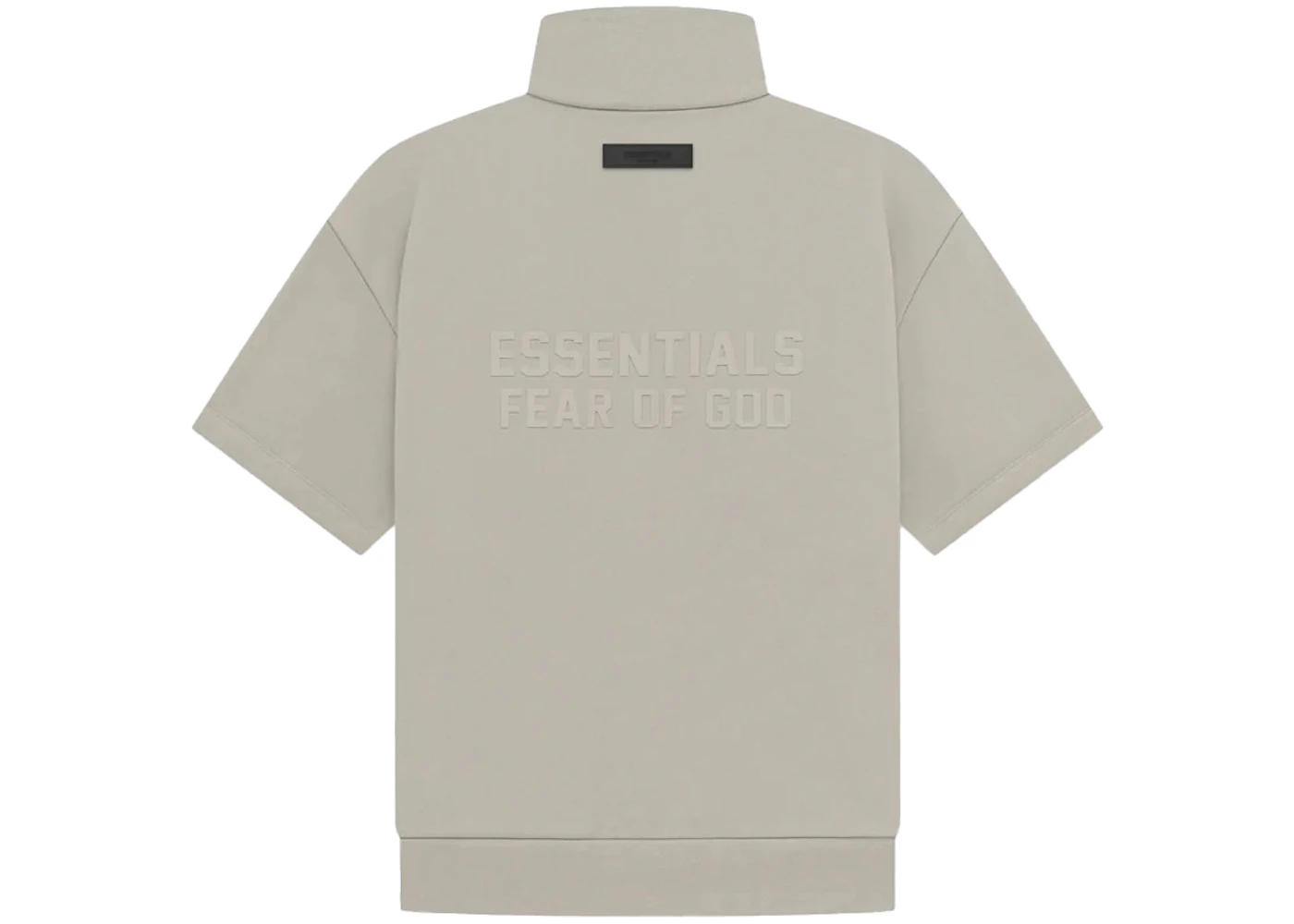 Fear of God Essentials Halfzip 3/4 Sleeve Shirt Seal Men's - SS23 - US