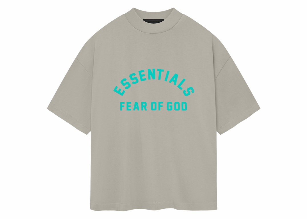 Pre-owned Fear Of God Essentials Heavy Jersey Crewneck Tee Seal