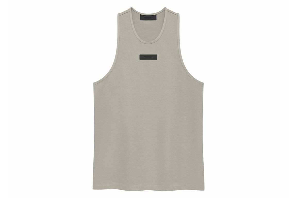 Pre-owned Fear Of God Essentials Heavy Jersey Tank Top Seal