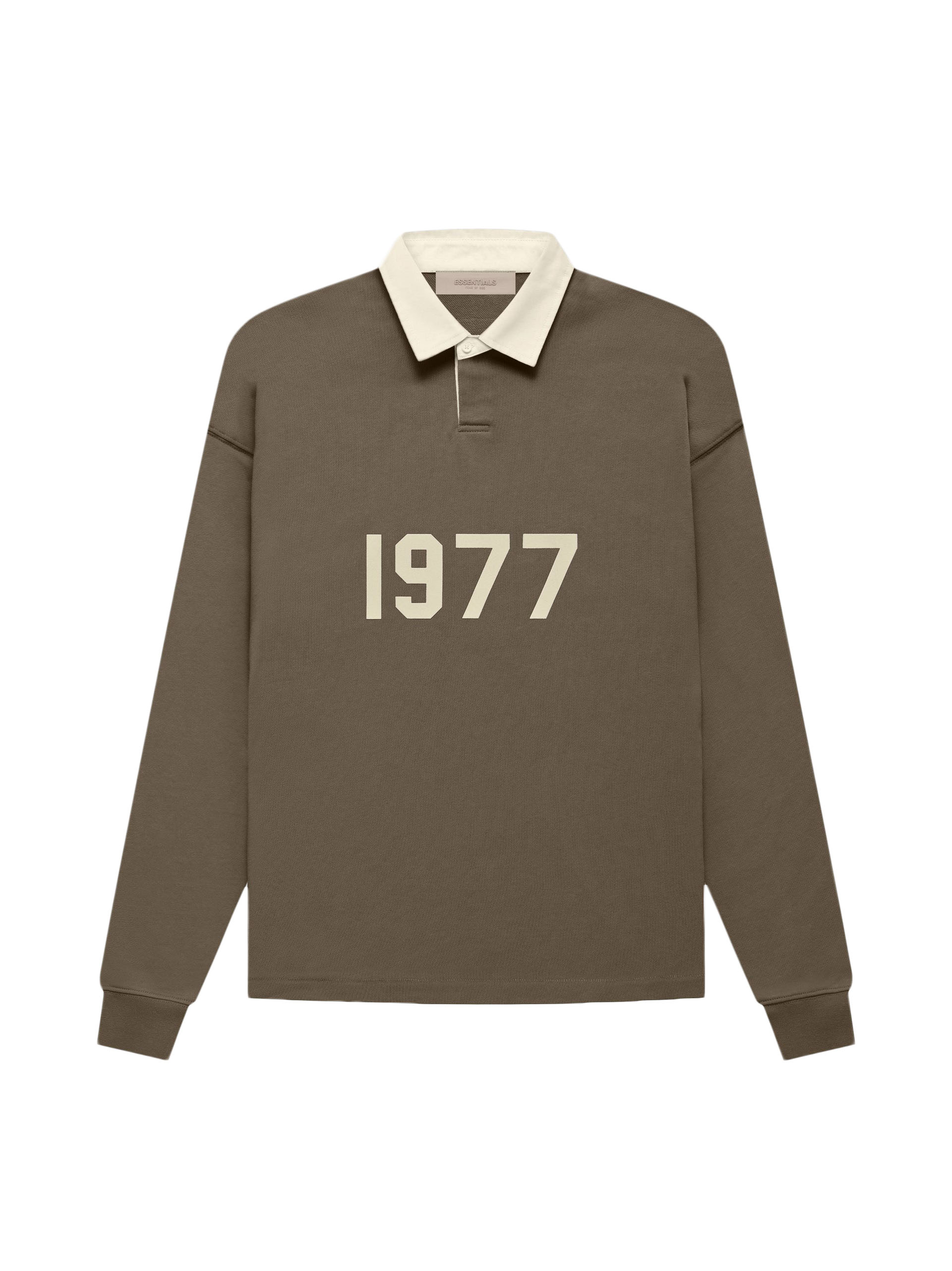 Fear of God Essentials Henley Rugby Wood Men's - FW22 - US