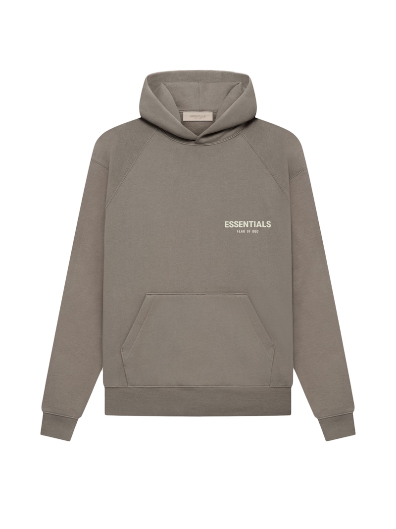 Fear of God Essentials Hoodie Desert Taupe Men's - SS22 - US