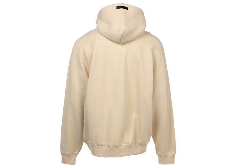 Fear of God Essentials Hoodie Egg Shell Men's - FW22 - US