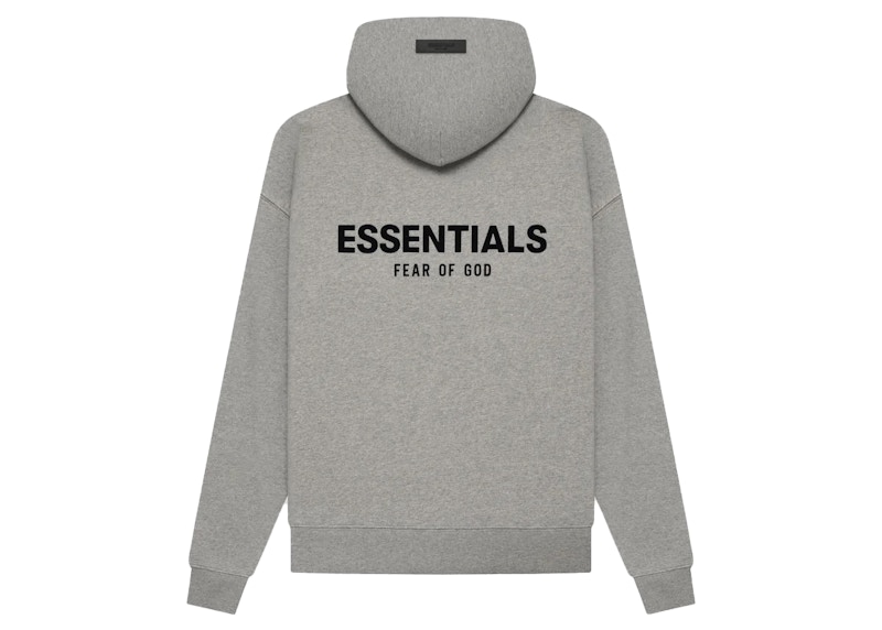 Fear of God Essentials Hoodie (2022) Dark Oatmeal Men's - SS22 - US