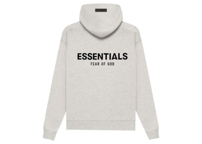 Fear of God Essentials Hoodie Light Oatmeal Men's - Permanent