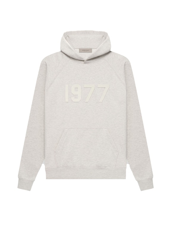 Pre-owned Fear Of God Essentials Hoodie Light Oatmeal