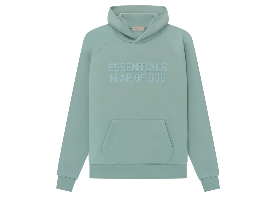 Pre-owned Fear Of God Essentials Hoodie Sycamore