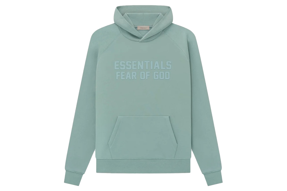 Pre-owned Fear Of God Essentials Hoodie Sycamore