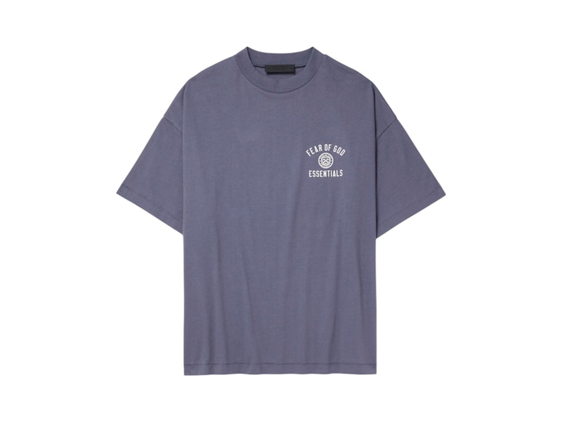 ☆FEAROFGOD☆ ESSENTIALS JERSEY CREWNECK TEE - 24FW 125HO244190F_JERSEYCREWNECKTEE