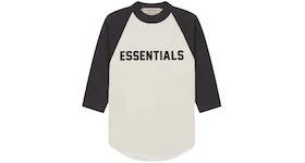 Fear of God Essentials Kids 3/4 Sleeve Baseball T-shirt Wheat