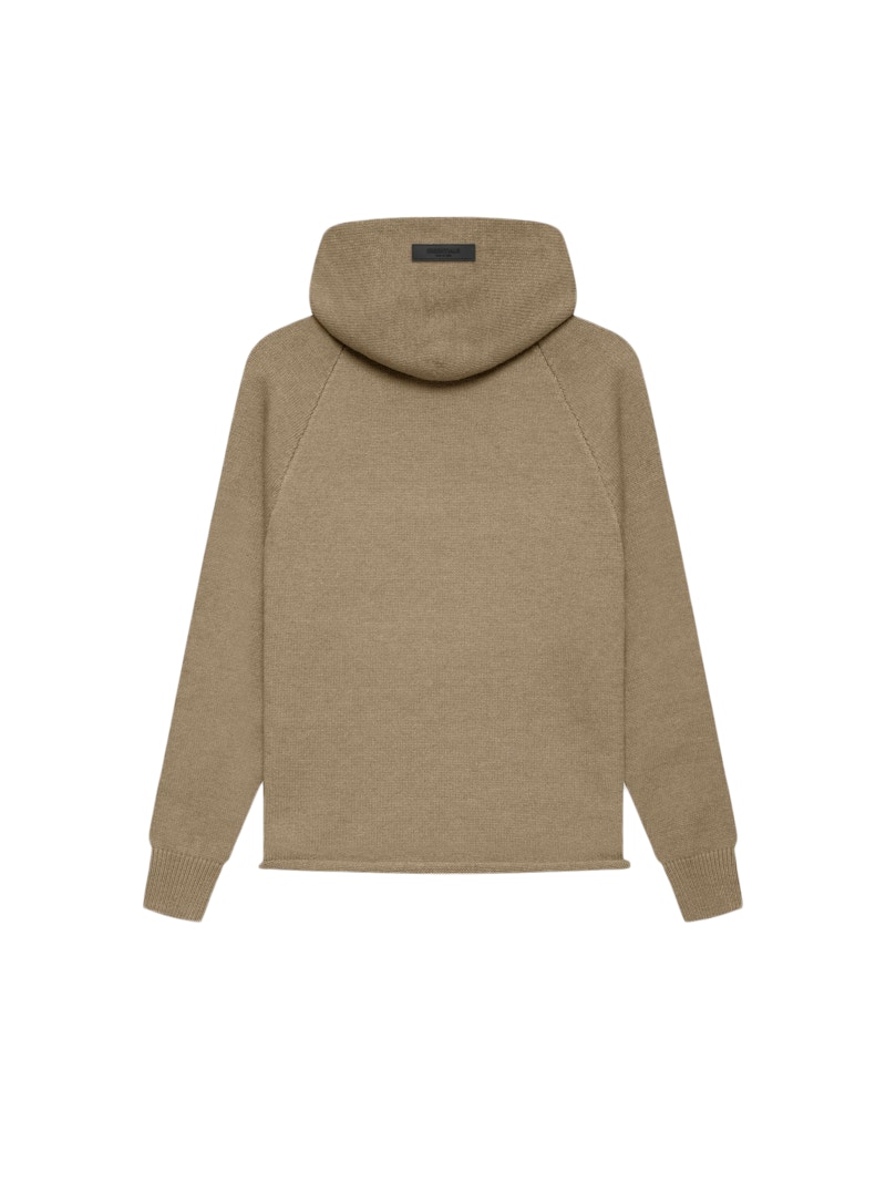 Fear of God Essentials Kids Big E Knit Polo Wheat