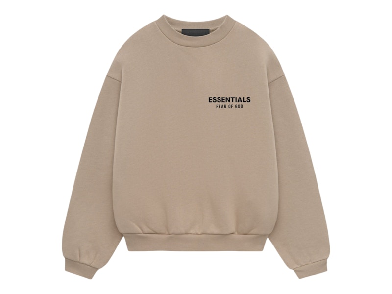 Fear of God Essentials Kids Fleece Crewneck Desert Sand