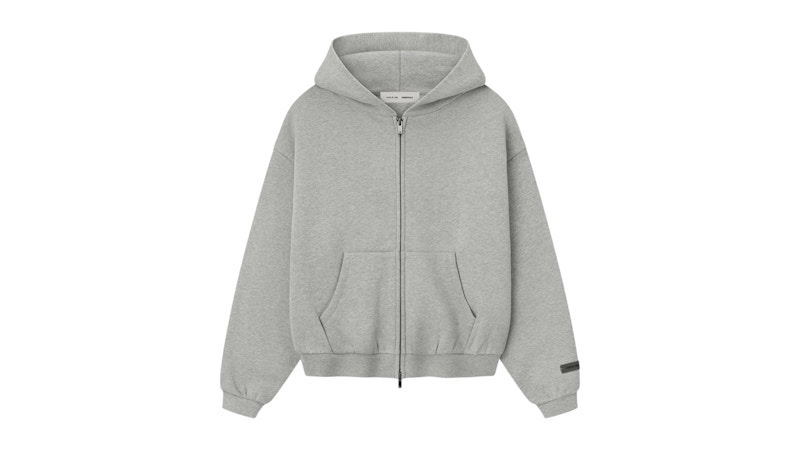 ESSENTIALS FLEECE HOODIE グレー Essentials Fleece Hoodie Light Heather Gray – Newcop