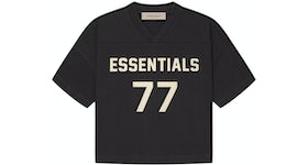LOUIS VUITTON Chunky Intarsia Football knit T-Shirt black L Genuine / 31979A