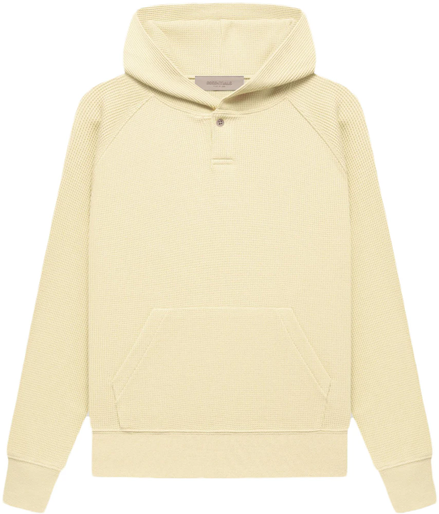 Fear of God Essentials Kid's Henley Hoodie Canary Kids' - FW22 - US