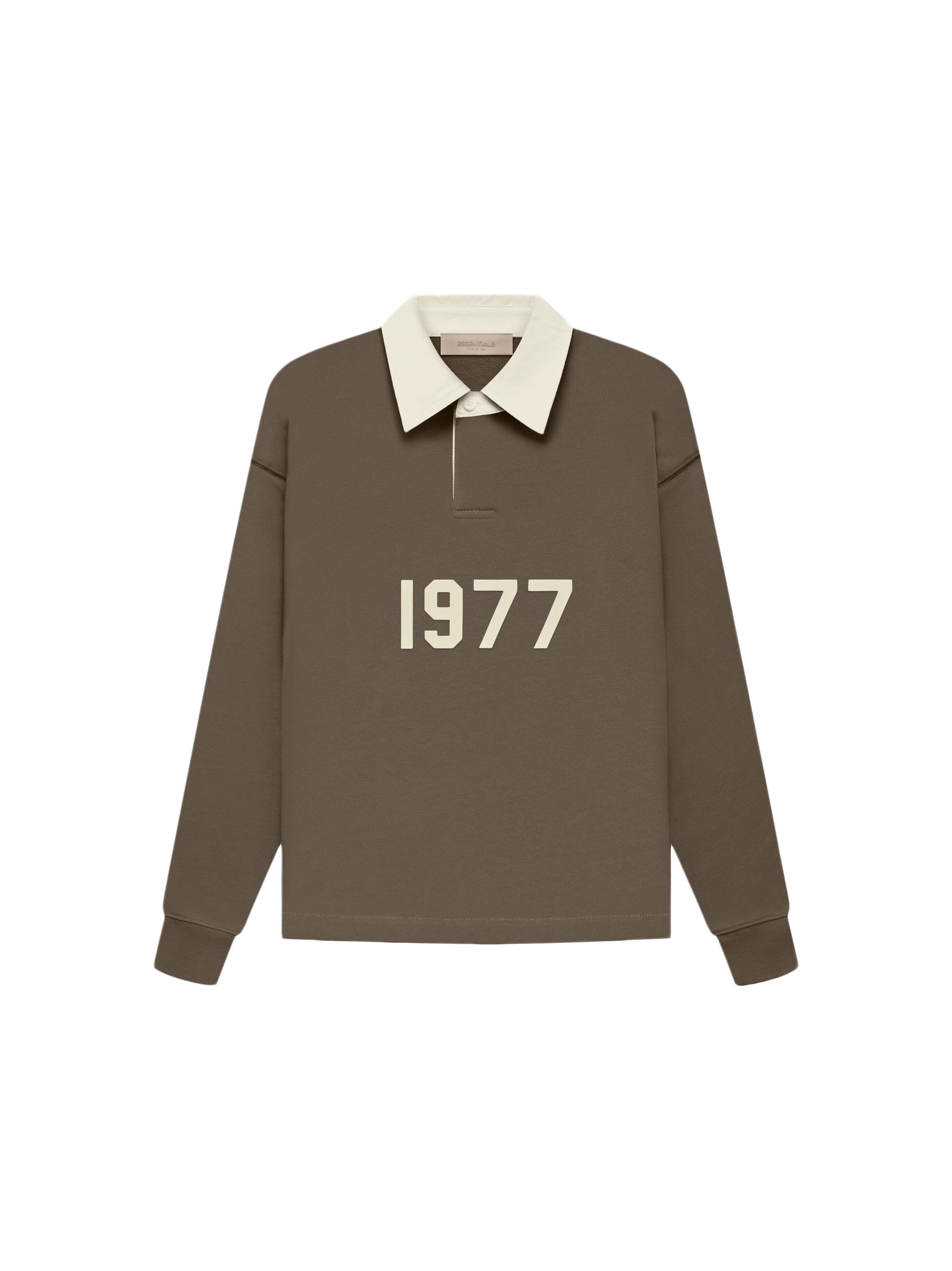 Fear of God Essentials Henley Rugby Wood Men's - FW22 - US