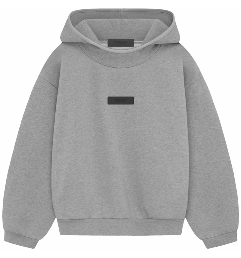 Fear of God Essentials Kids Hoodie Dark Heather Oatmeal FW23 US