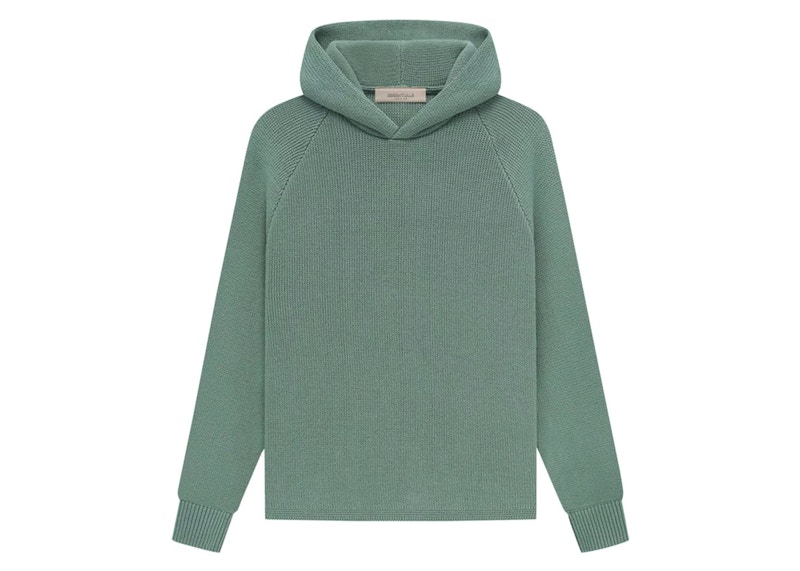 Fear of God Essentials Kids Knit Hoodie Sycamore - SS23 - US