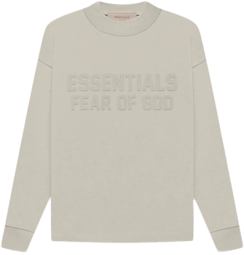 Fear of God Essentials Kids L/S T-shirt Smoke Kids' - FW22 - US