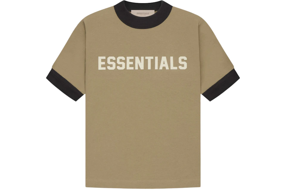 Fear of God Essentials Kids Ringer T-shirt Oak
