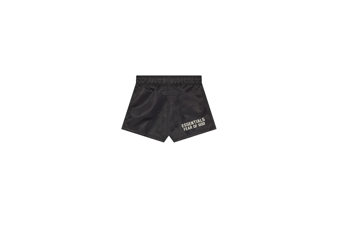 Pre-owned Fear Of God Essentials Kids Running Short Iron