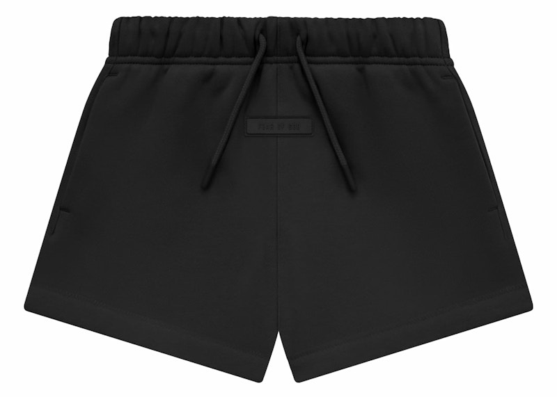 【SALE】ESSENTIALS SHORTS / Jet Black 1 Fear-of-God-Essentials-Kids-