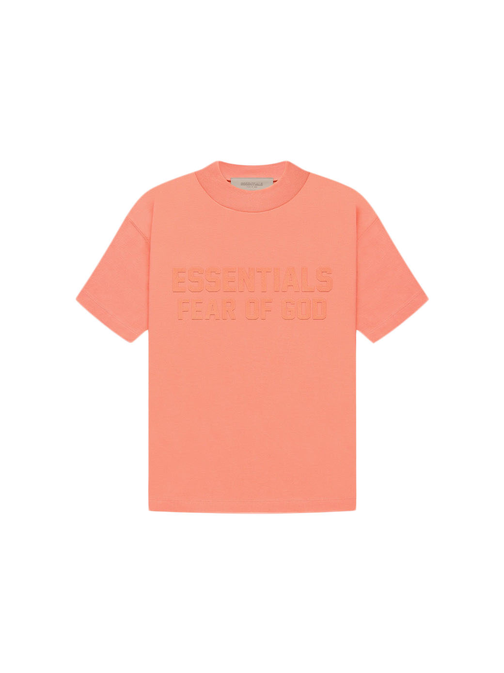 Fear of God Essentials Kids S/S T-shirt Coral Kids' - FW22 - US