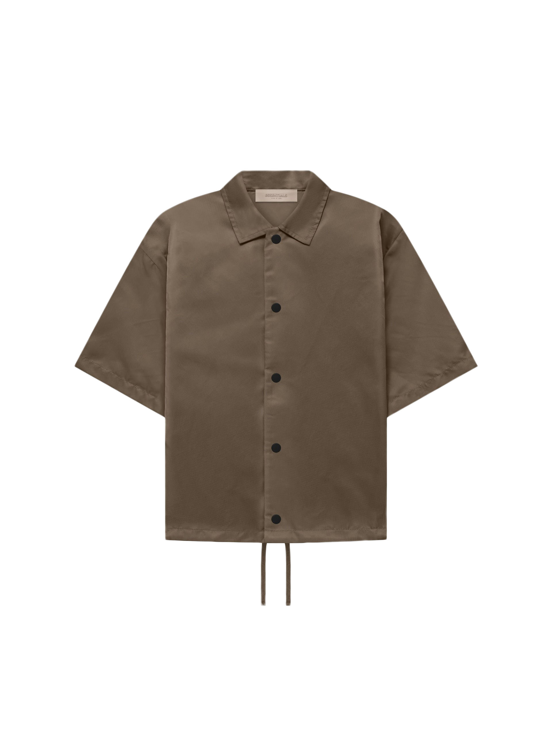 Fear of God Essentials Kid's SS Nylon Shirt Wood Kids' - FW22 - US