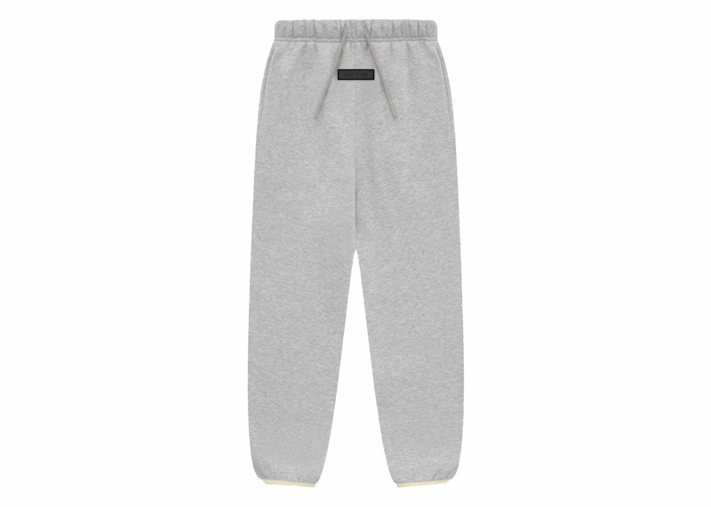 Pre-owned Fear Of God Essentials Kids Sweatpant In Light Heather Grey