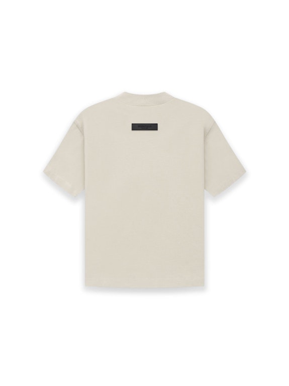 Pre-owned Fear Of God Essentials Kids T-shirt Wheat