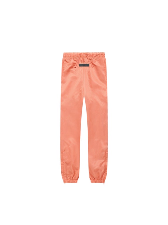 Pre-owned Fear Of God Essentials Kids Track Pant Coral