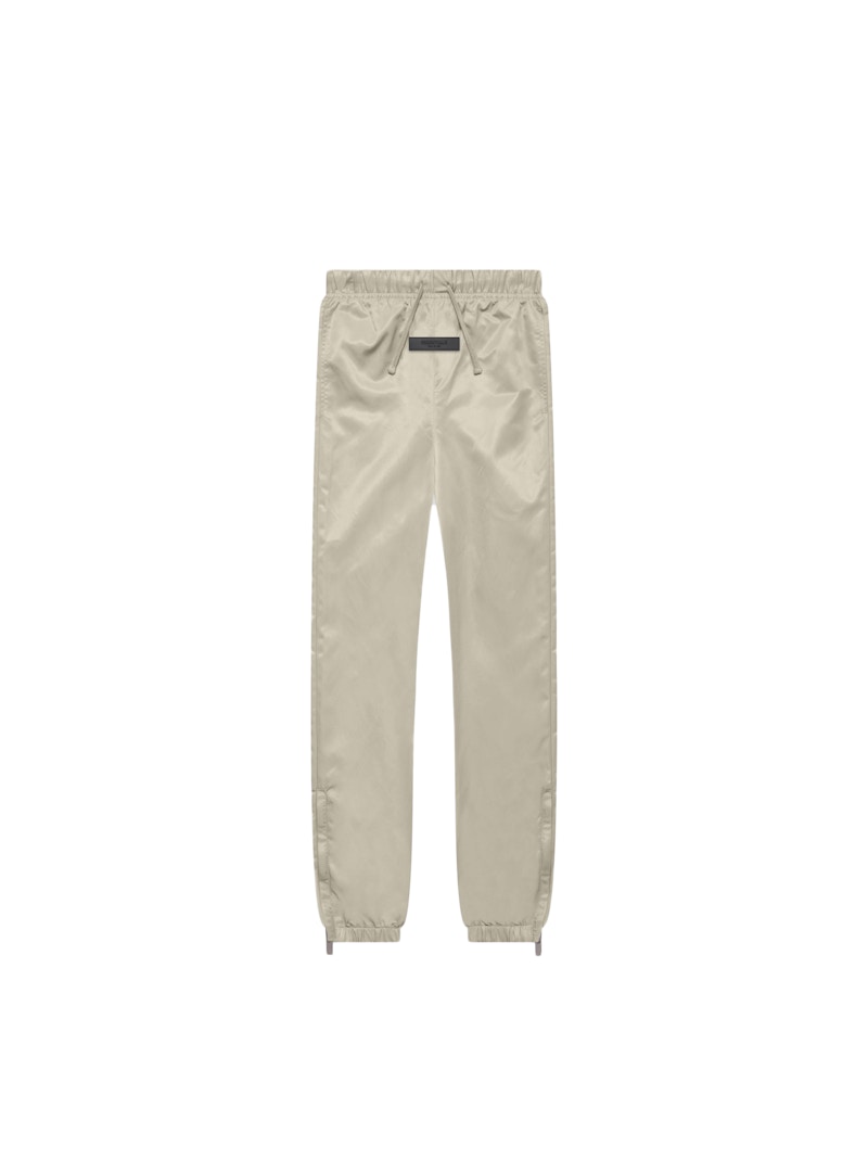 Pre-owned Fear Of God Essentials Kids Track Pant In Wheat
