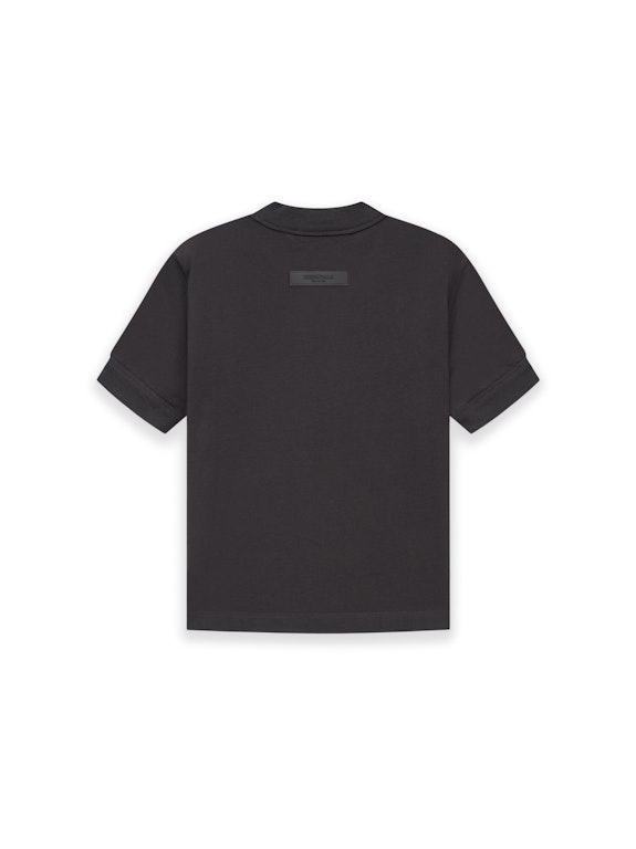 Pre-owned Fear Of God Essentials Kids V-neck T-shirt Iron