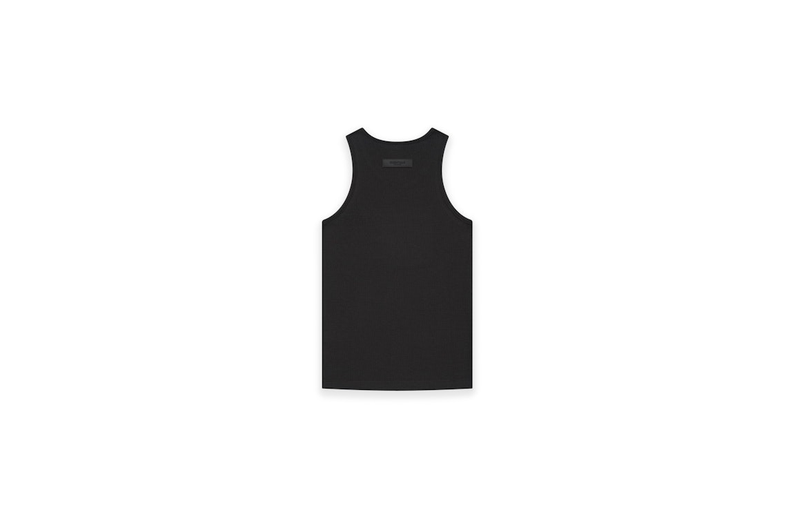 Pre-owned Fear Of God Essentials Kids Waffle Tank Iron