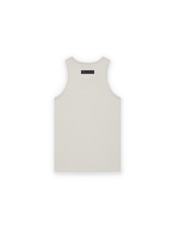 Pre-owned Fear Of God Essentials Kids Waffle Tank Wheat