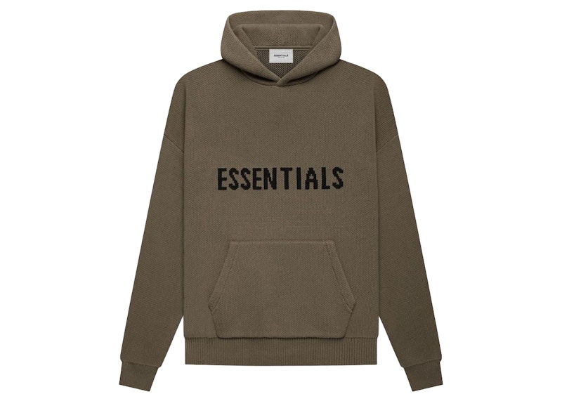 Fear of God Essentials Knit Pullover Hoodie Harvest メンズ - FW21 - JP