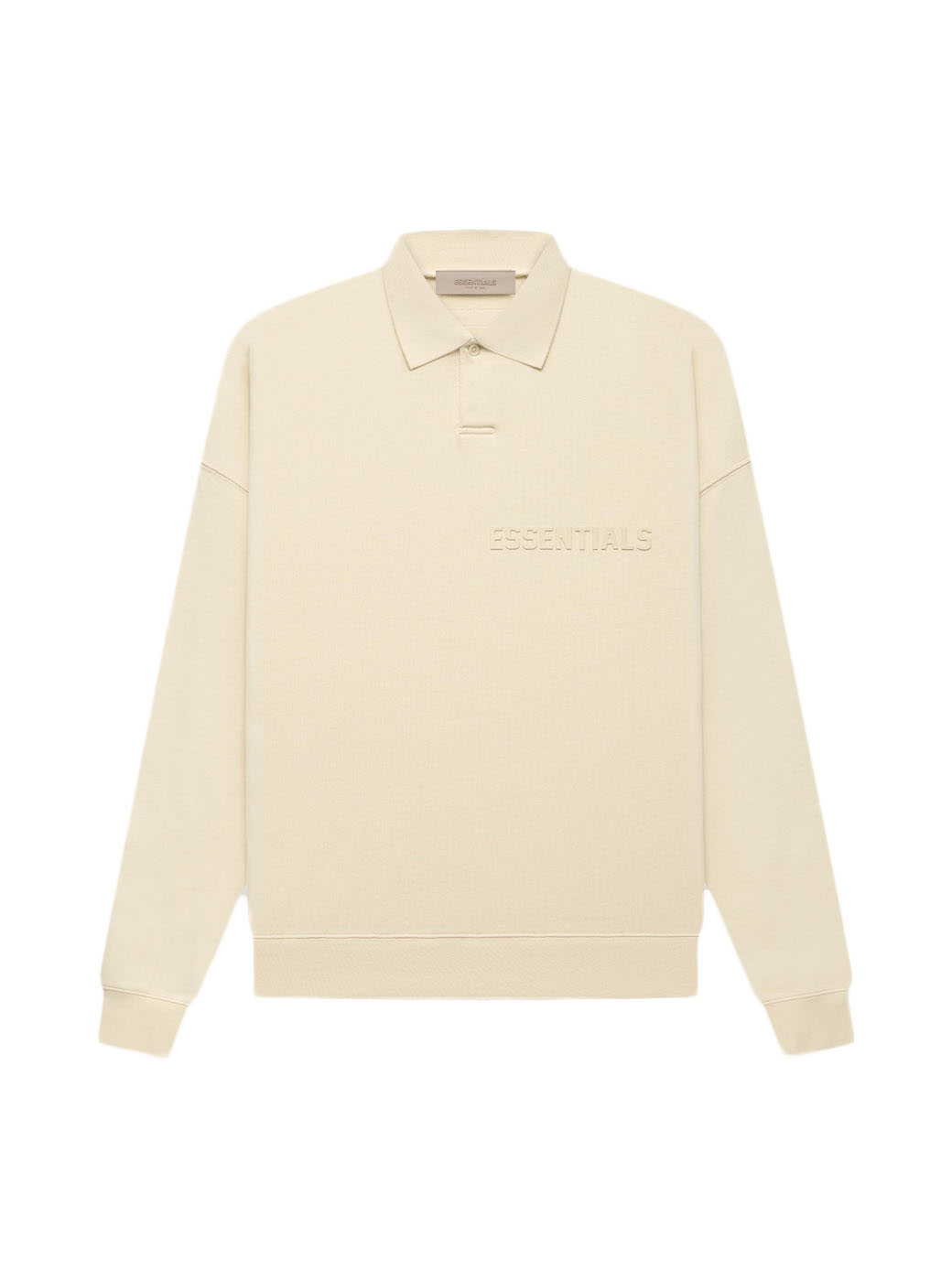 Fear of God Essentials L/S Polo Wheat Men's - SS22 - US