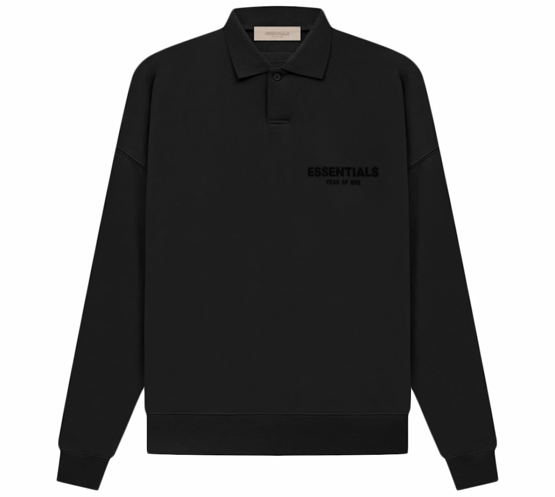 Fear of God Essentials L/S Polo (SS22) Stretch Limo Men's - SS22 - US