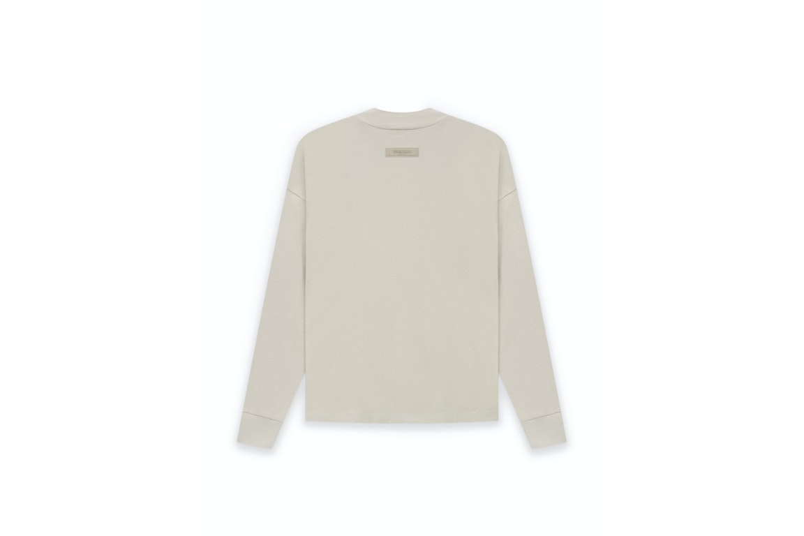 Pre-owned Fear Of God Essentials L/s T-shirt Wheat