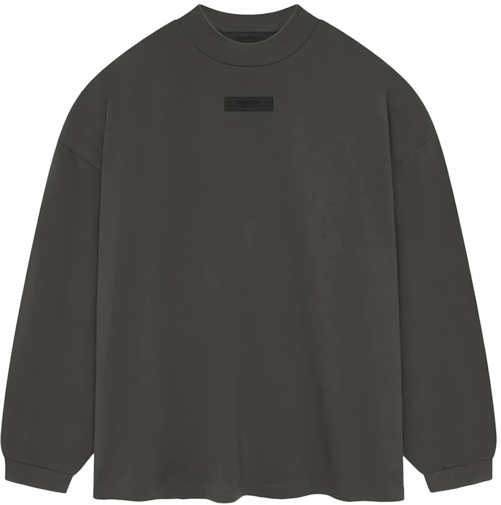 Essential Oversized Long Sleeve T-Shirt - Black / S