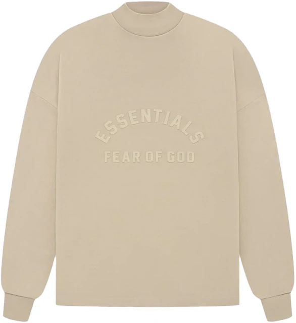 Fear of God Essentials LS Tee Dusty Beige - SS23 Uomo - IT